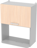 Шкаф навесной для кухни Интерлиния Компо ВШ60-720-1дг МП (дуб молочный) - 