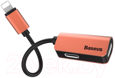 

Сплиттер Baseus, IP Male to iP+iP Female Adapter L37 / CALL37-17