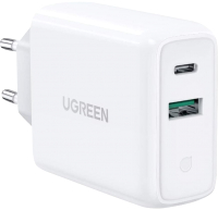 Зарядное устройство сетевое Ugreen CD170 / 60468 (белый) - 