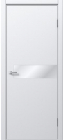 Дверь межкомнатная MDF Techno Stefany 5001 40x200 (белый/зеркало) - 