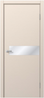 Дверь межкомнатная MDF Techno Stefany 5001 60x200 (RAL 1013/зеркало) - 