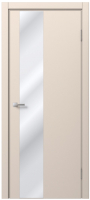 Дверь межкомнатная MDF Techno Stefany 5005 60x200 (RAL 1013/зеркало) - 