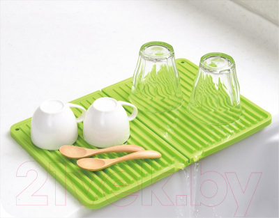 Сушилка для посуды Kawasaki Plastics KA-011 (зеленый)