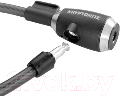 Велозамок Kryptonite Kryptoflex 1218 Key Cable 12mmx180cm W / Brkt