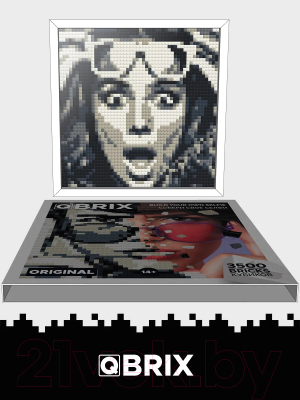 Набор пиксельной вышивки QBRIX Original 50001