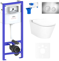 

Унитаз подвесной с инсталляцией Lavinia Boho, Smart V-Clean 87561151