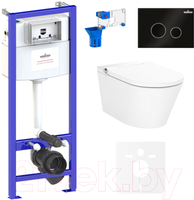 

Унитаз подвесной с инсталляцией Lavinia Boho, Smart V-Clean 87561157