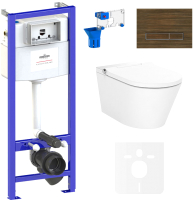 

Унитаз подвесной с инсталляцией Lavinia Boho, Smart V-Clean 87561158