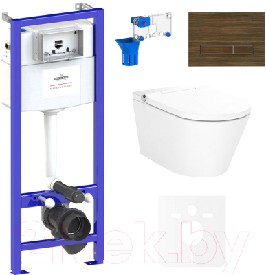 

Унитаз подвесной с инсталляцией Lavinia Boho, Smart V-Clean 87561158