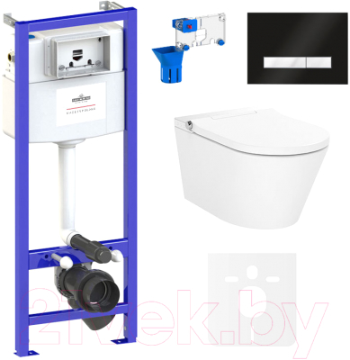 

Унитаз подвесной с инсталляцией Lavinia Boho, Smart V-Clean 87561164