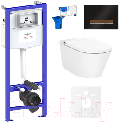 

Унитаз подвесной с инсталляцией Lavinia Boho, Smart V-Clean 87561165