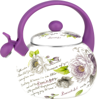 Чайник со свистком Lara LR00-20 (фиолетовый) - 
