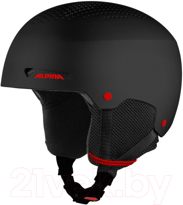 Шлем горнолыжный Alpina Sports 2021-22 Alpina Pala / A9243-30 (р-р 51-55, матовый черный/красный)