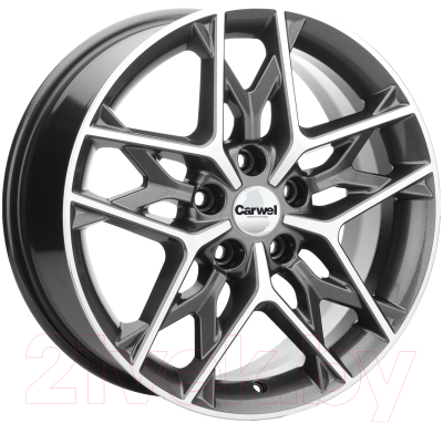 

Литой диск Carwel, Сошно 1709 Camry 17x7" 5x114.3мм DIA 60.1мм ET 45мм AGR