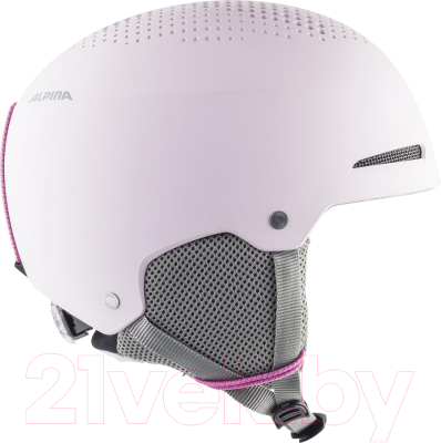 Шлем горнолыжный Alpina Sports 2021-22 Zupo Set + Piney / A9239-60 (р-р 51-55, светло-розовый)