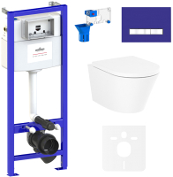 

Унитаз подвесной с инсталляцией Lavinia Boho, Relfix Biore Rimless 75110190