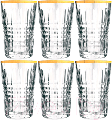 

Набор стаканов Cristal d'Arques, Rendez-Vous Gold / L8237