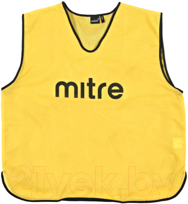 Манишка футбольная Mitre T21503YAK-SR (желтый)