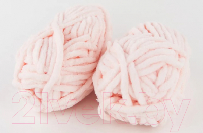 Набор пряжи для вязания Adelia Dolly 100г 40м (светло-розовый, 2 мотка)
