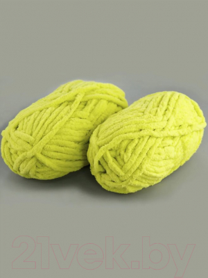 Набор пряжи для вязания Adelia Dolly 100г 40м (желто-зеленый, 2 мотка)