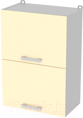 Шкаф навесной для кухни Интерлиния Компо ВШ50-720-2дг (ваниль)