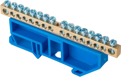 Шина нулевая EKF PROxima на DIN-рейку / sn0-63-16-d -