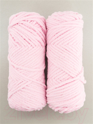Набор пряжи для вязания Adelia Mimi 100г 80м (розовый, 2 мотка)