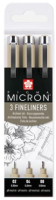 

Набор капиллярных ручек, Pigma Micron / POXSDK3