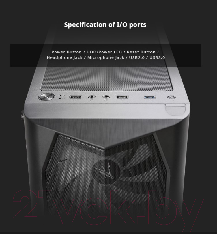 Корпус для компьютера Zalman N4 (черный) — фото 6