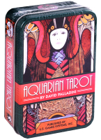 Гадальные карты U.S. Games Systems Aquarian Tarot In a Tin / AQT78 -