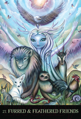 Изображение товара Гадальные карты Blue Angel Publishing Beyond Lemuria Oracle Cards / BLO56