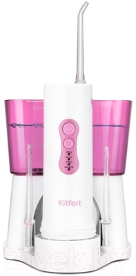 Ирригатор Kitfort KT-2916-3 (белый/розовый)