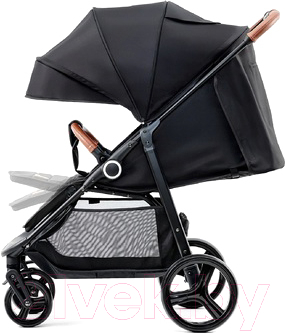 Изображение товара Детская прогулочная коляска KinderKraft Grande (Black)