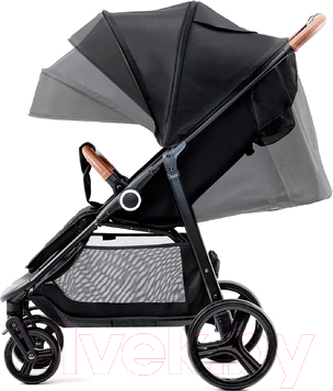 Изображение товара Детская прогулочная коляска KinderKraft Grande (Black)
