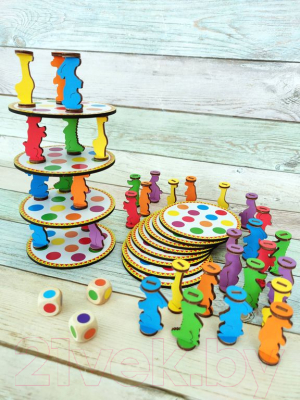 Изображение товара Настольная игра ToySib Падающая башня / TS-03031