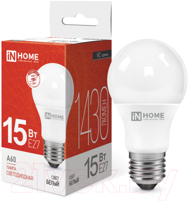 Лампа INhome LED-A60-VC / 4690612020273