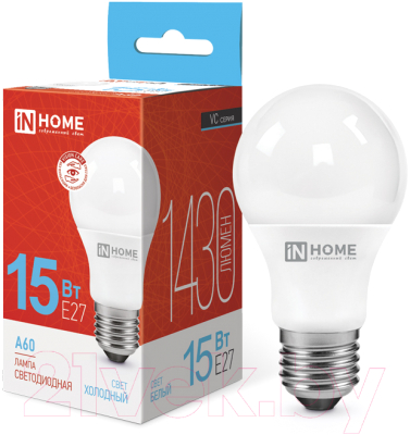 Лампа INhome LED-A60-VC / 4690612020280