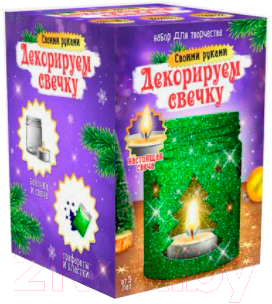 

Набор для творчества Школа талантов, Свеча под раскраску / 6853250