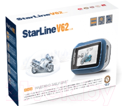 Брелок мотосигнализации StarLine V62