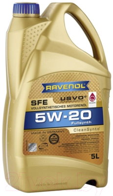 

Моторное масло Ravenol, SFE 5W20 / 1111110-005