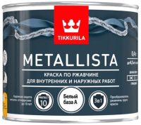 

Краска Tikkurila, Metallista A По ржавчине