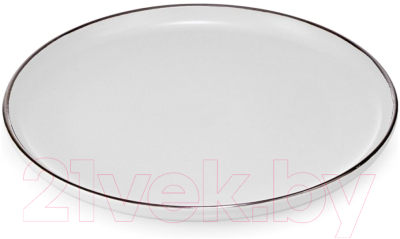 Тарелка столовая обеденная Walmer Tracy / W37000790 (белый)