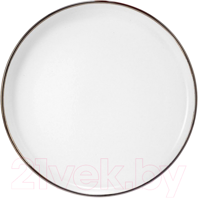 Тарелка столовая обеденная Walmer Tracy / W37000789 (белый)