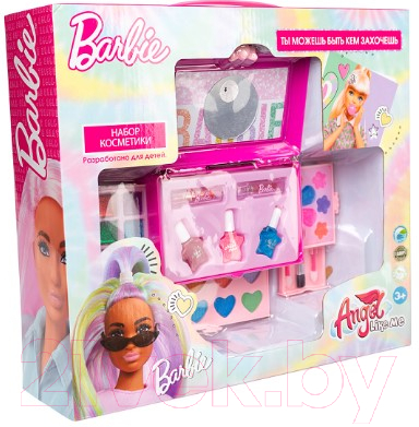 

Набор детской декоративной косметики Angel Like Me, Barbie Сундучок 09/01