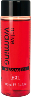 Эротическое массажное масло HOT Massage Oil Active Warming / 44087 (100мл) - 