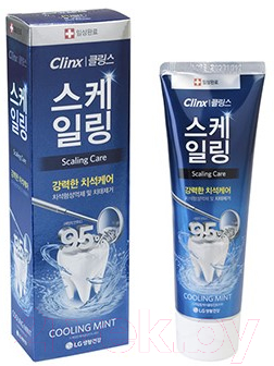 Зубная паста Perioe Против образования зубного камня Clinx Cooling Mint (100г)