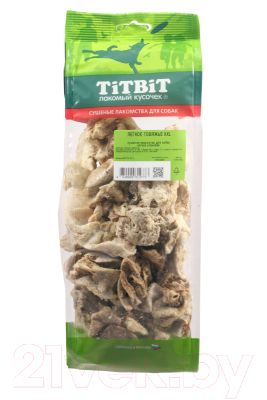 

Лакомство для собак TiTBiT, Легкое говяжье XXL / 319373