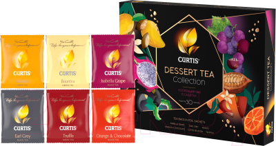 Чай пакетированный Curtis Dessert Tea Collection / 100933 (30пак)