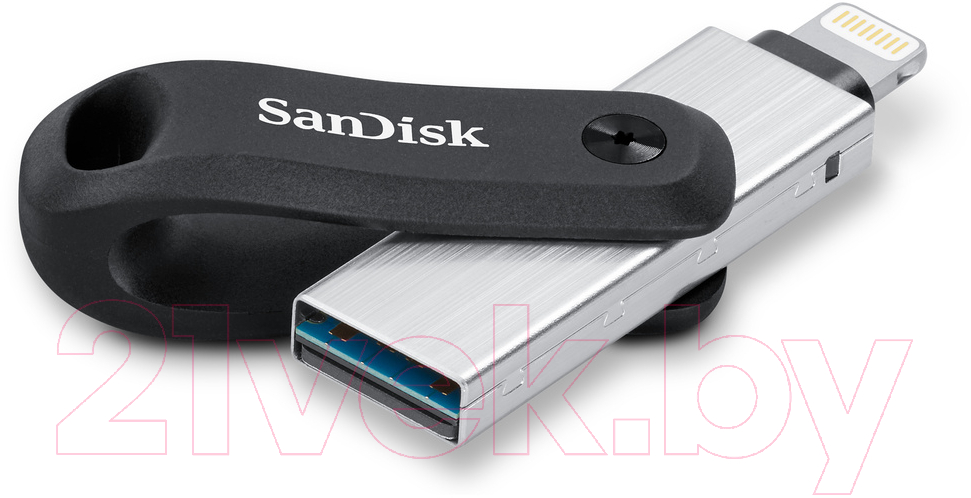 Usb flash накопитель SanDisk iXpand Flash Drive Go 128Gb (SDIX60N-128G-GN6NE)