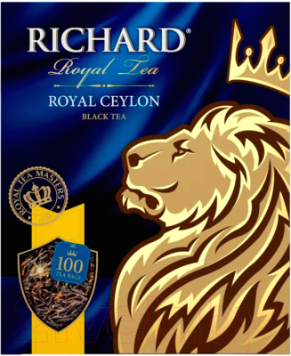 Чай пакетированный Richard Royal Ceylon / 610606 (100пак)